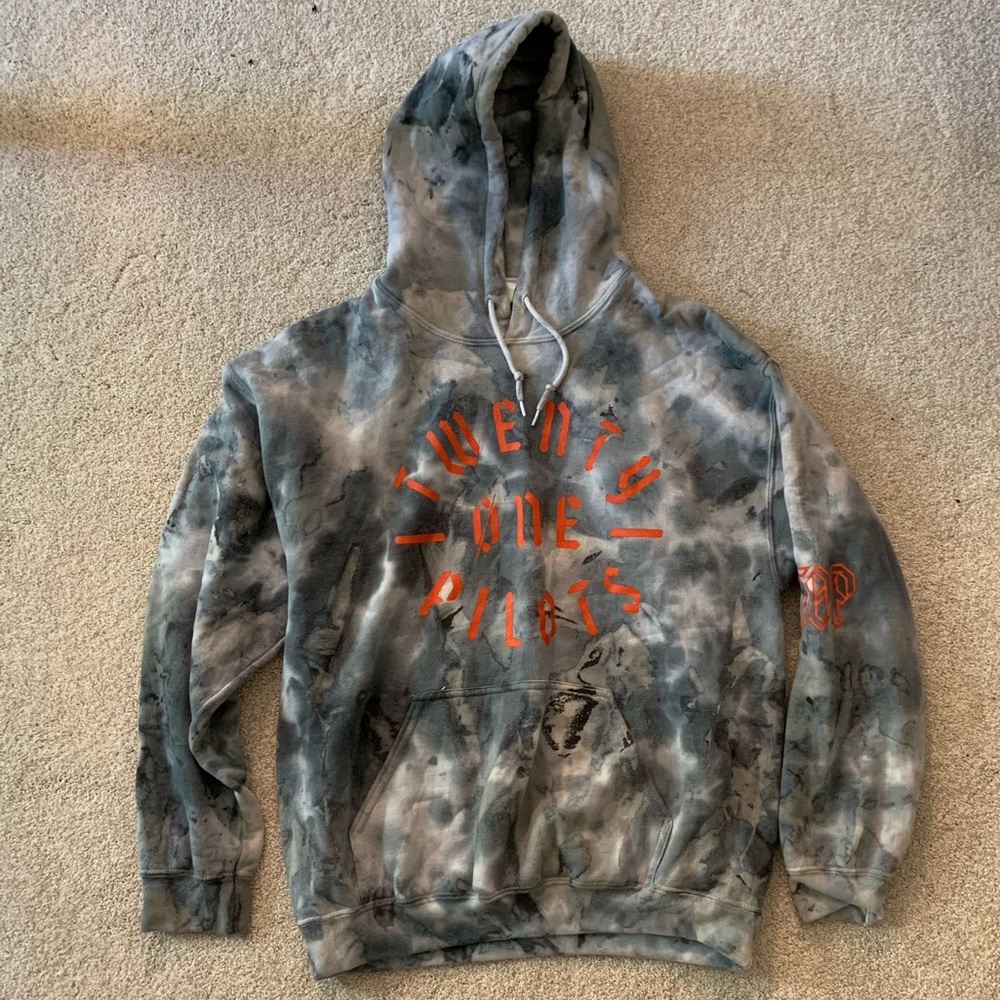 SOLD - twenty one pilots hot topic hoodie sweatshirt